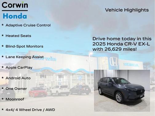 2025 Honda CR-V EX-L AWD