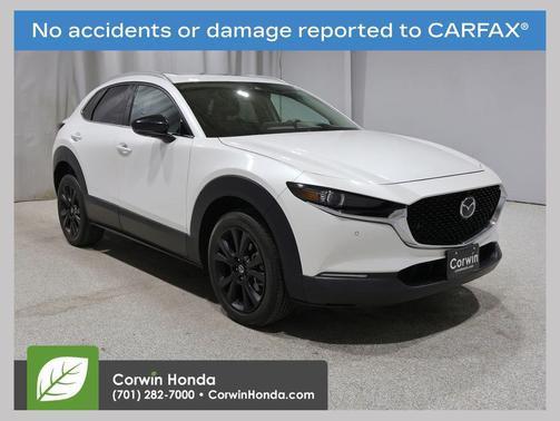 Snowflake White Pearl Mica 2022 Mazda CX-30 2.5 Turbo Premium Plus Package