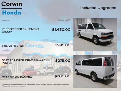 Summit White 2017 Chevrolet Express 3500 LT