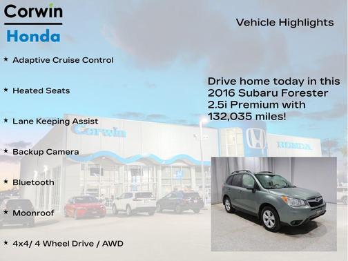 2016 Subaru Forester 2.5i Premium