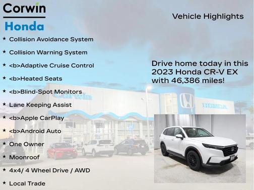 2023 Honda CR-V EX AWD