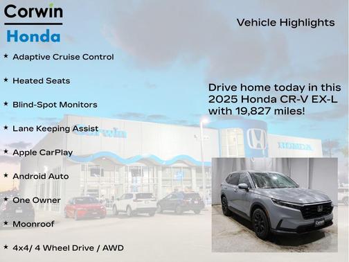 2025 Honda CR-V EX-L AWD
