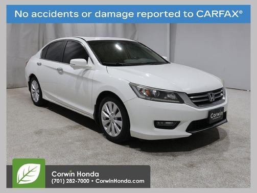 White Orchid Pearl 2014 Honda Accord EX-L