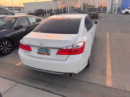 White Orchid Pearl 2014 Honda Accord EX-L