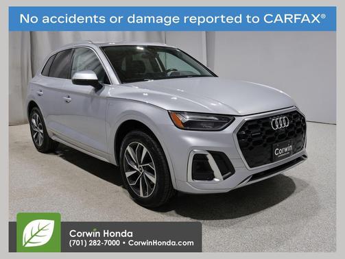 Gray 2023 Audi Q5 45 S line Premium Plus