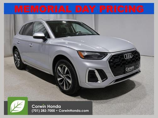 Gray 2023 Audi Q5 45 S line Premium Plus