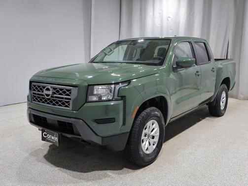 Tactical Green Metallic 2024 Nissan Frontier SV