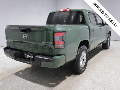 Tactical Green Metallic 2024 Nissan Frontier SV