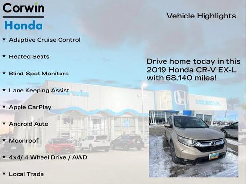 2019 Honda CR-V EX-L