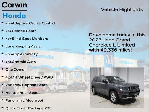 2023 Jeep Grand Cherokee L Limited
