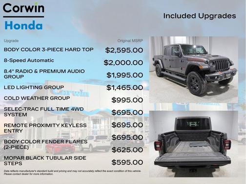 Granite Crystal Metallic Clearcoat 2021 Jeep Gladiator Mojave 4x4