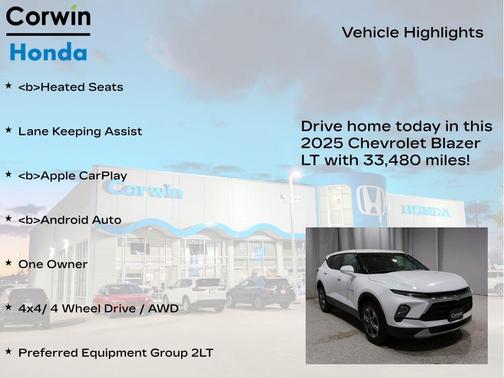 2025 Chevrolet Blazer 2LT