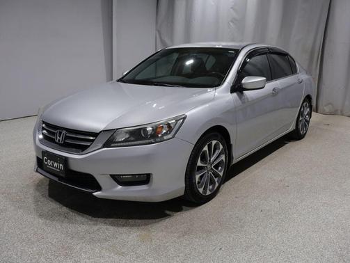 Alabaster Silver 2014 Honda Accord Sport