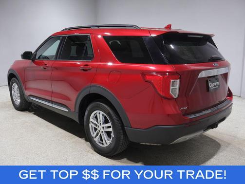 Rapid Red Metallic Tinted Clearcoat 2020 Ford Explorer XLT