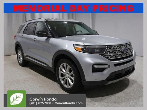 ICONIC SILVER METALLIC 2022 Ford Explorer Limited