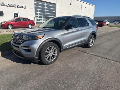 ICONIC SILVER METALLIC 2022 Ford Explorer Limited