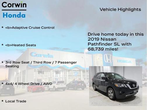 2019 Nissan Pathfinder SL