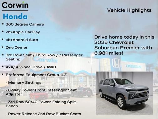 2025 Chevrolet Suburban Premier