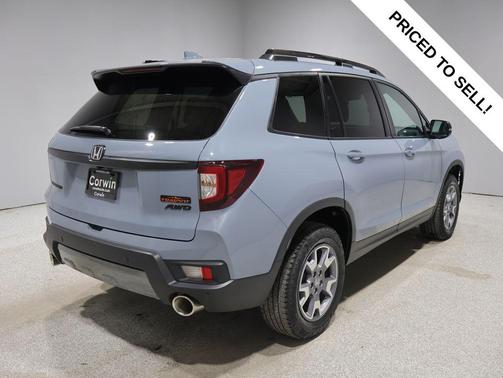 Sonic Gray Pearl 2023 Honda Passport AWD TrailSport