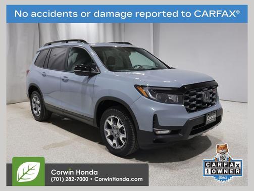 Sonic Gray Pearl 2023 Honda Passport AWD TrailSport