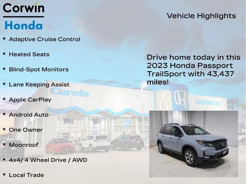 2023 Honda Passport AWD TrailSport