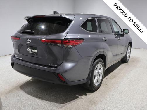 Magnetic Gray Metallic 2023 Toyota Highlander LE