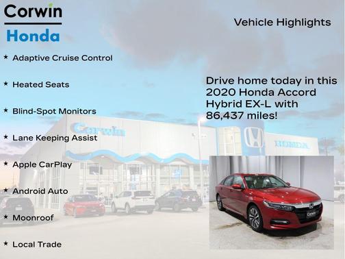 2020 Honda Accord Hybrid EX-L