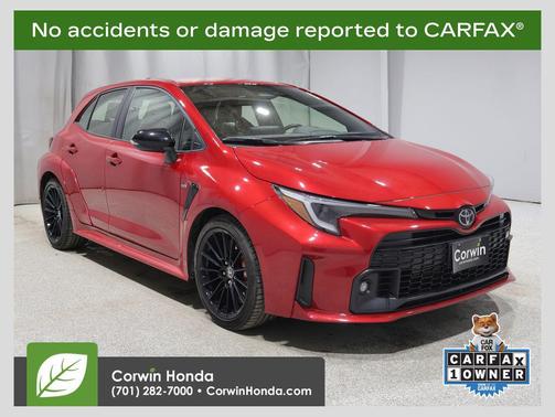 Supersonic Red 2024 Toyota GR Corolla Core