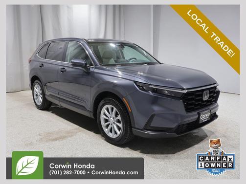 Meteorite Gray Metallic 2025 Honda CR-V EX AWD