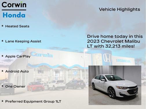 2023 Chevrolet Malibu FWD 1LT