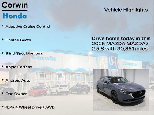 2025 Mazda Mazda3 AWD