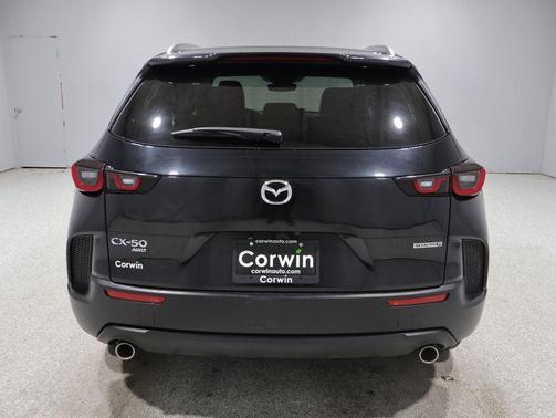 Jet Black Mica 2025 Mazda CX-50 2.5 S Preferred Package