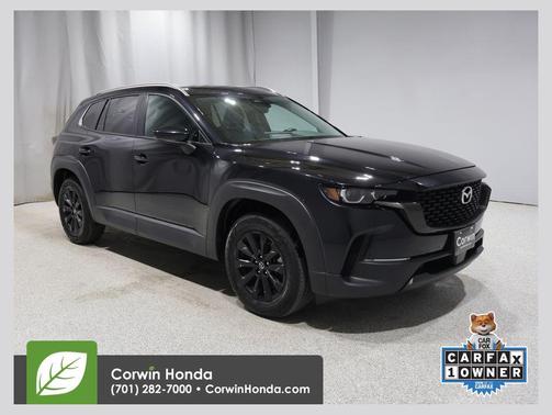 Jet Black Mica 2025 Mazda CX-50 2.5 S Preferred Package