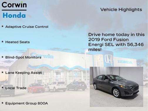 MAGNETIC 2019 Ford Fusion Energi SE Luxury