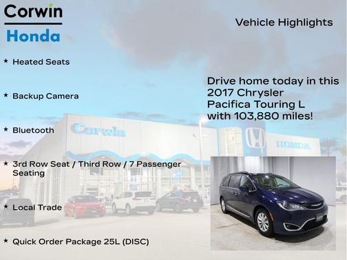 2017 Chrysler Pacifica Touring-L