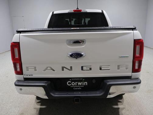 White Platinum Metallic Tri-Coat 2020 Ford Ranger LARIAT