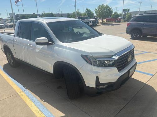 Platinum White Pearl 2021 Honda Ridgeline RTL