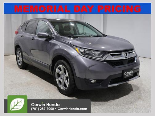 Gray 2019 Honda CR-V EX