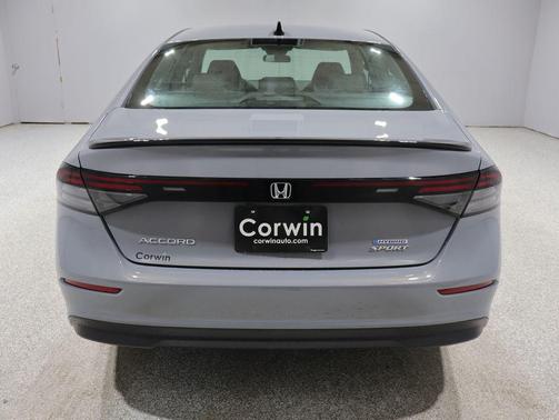 Urban Gray Pearl 2025 Honda Accord Hybrid Sport