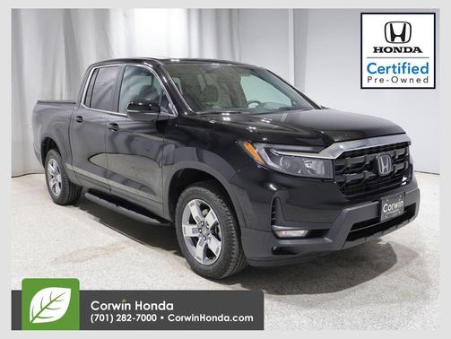 Crystal Black Pearl 2026 Honda Ridgeline RTL