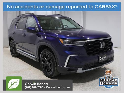 Obsidian Blue Pearl 2025 Honda Pilot Touring 8-Passenger
