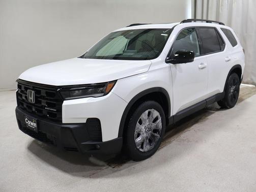 Platinum White Pearl 2026 Honda Pilot Black Edition