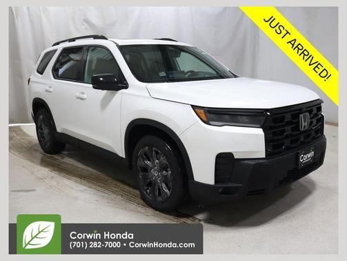 Platinum White Pearl 2026 Honda Pilot Black Edition