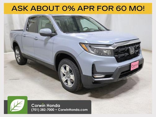 Sonic Gray Pearl 2026 Honda Ridgeline RTL