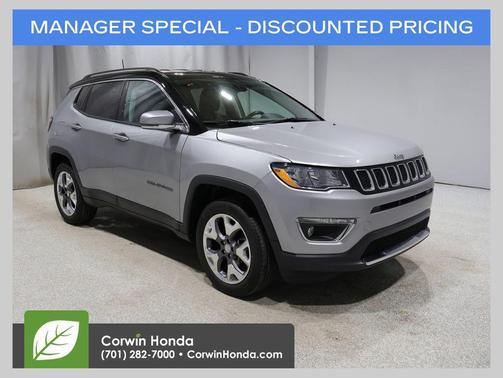 Billet Silver Metallic Clearcoat 2020 Jeep Compass Limited