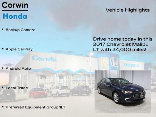 2017 Chevrolet Malibu 1LT