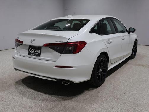 Platinum White Pearl 2023 Honda Civic Sport