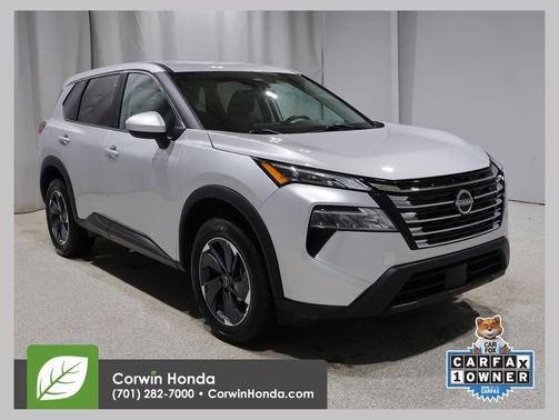 Brilliant Silver 2024 Nissan Rogue SV