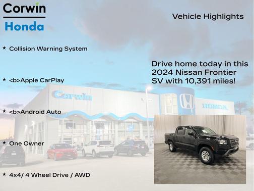 2024 Nissan Frontier SV