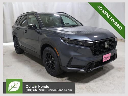 Meteorite Gray Metallic 2026 Honda CR-V Hybrid Sport-L AWD